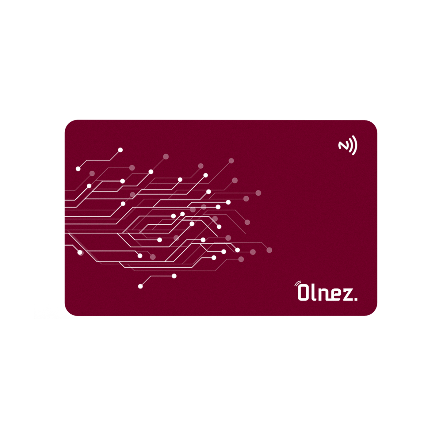 Olnez Maroon Card